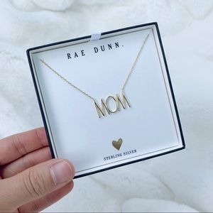 Rae Dunn | “Mom” Gold Necklace | Brand New